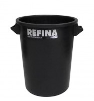 Refina 321040 X-2 35L Black Heavy Duty Plaster Mixing Bucket Tub